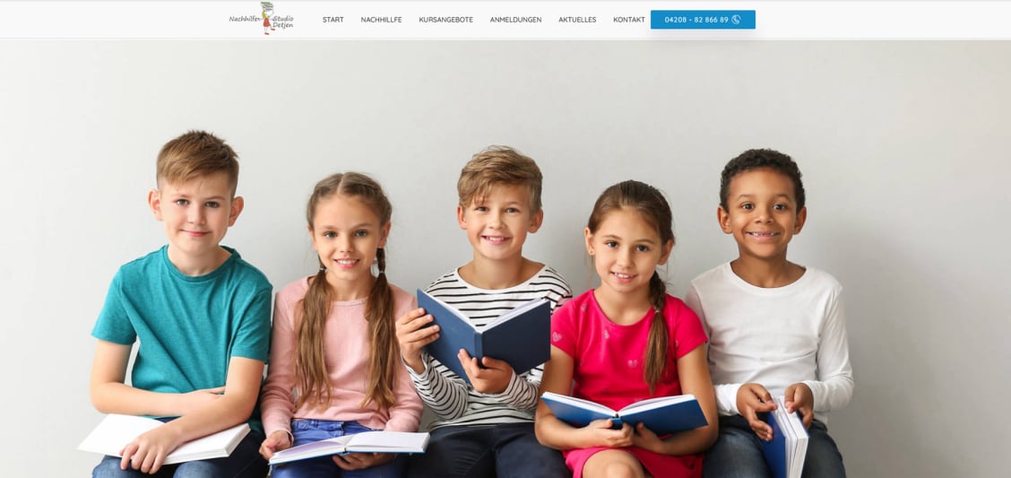 Mit Klick auf das Bild wird die Homepage vom Nachhilfestudio Detjen in Grasberg  geöffnet